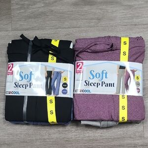 32 Degrees 4 Packs Soft Sleep Pants NEW Size S